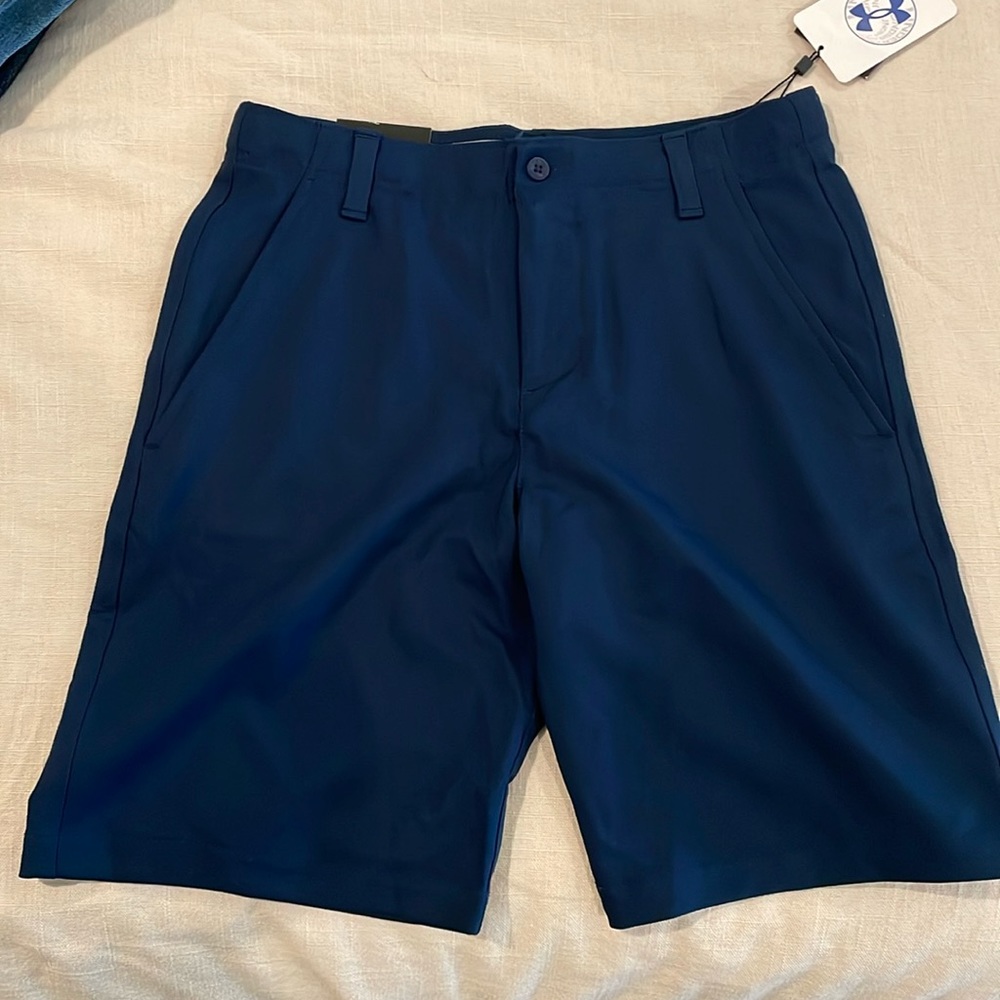 Boys’ Under Armour shorts, size YM